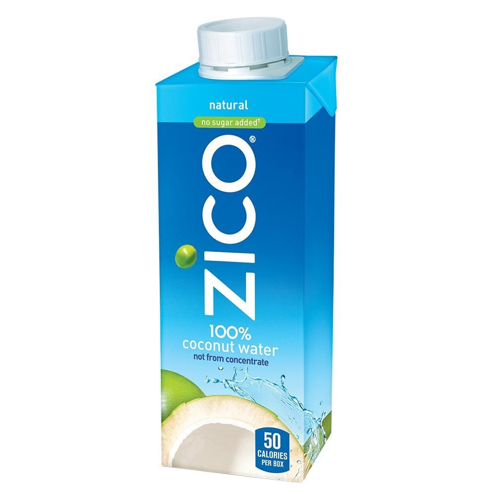 Agua un litro calorias de de coco de
